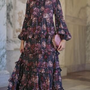 Floral Long Sleeve Dress